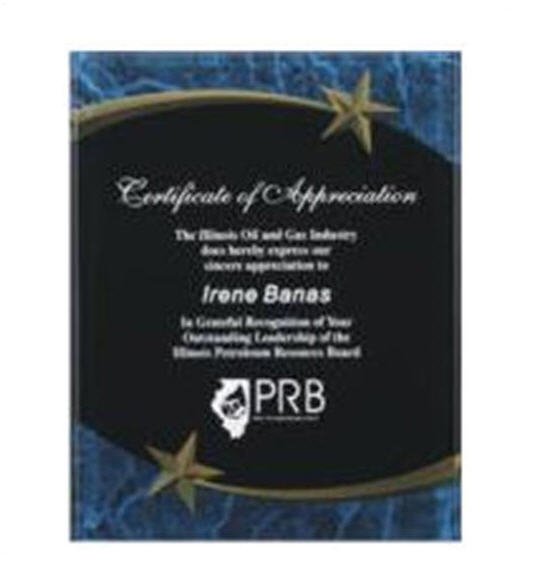 Acrylic Shooting Star Plaque