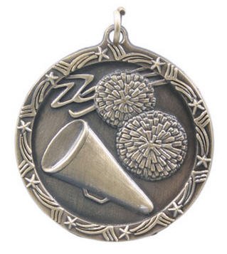Cheerleading Star Medal