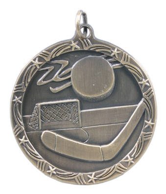 Hockey Star Medal 2 3/4 Inch