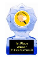 Pickleball Blue Star Trophy