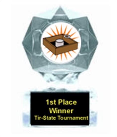 Washer Toss Clear Star Award