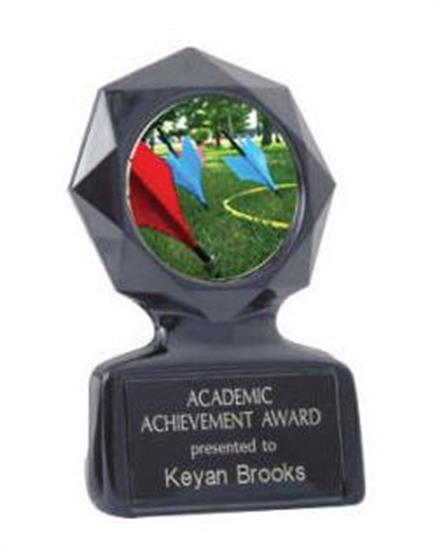 Black Star Lawn Dart Trophy