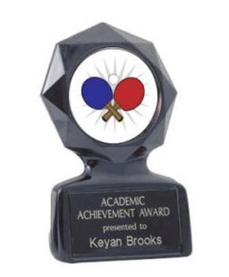 Black Star Ping Pong Trophy