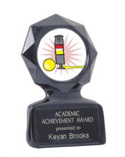 Black Star Ring A Pin Trophy