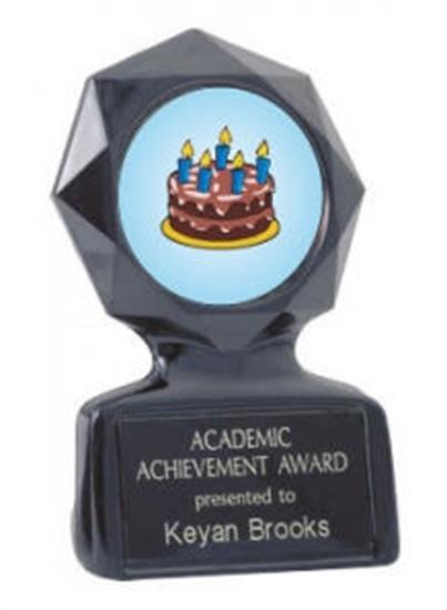 Black Star Cake Decorating Trophy