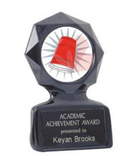 Black Star Flip Cup Trophy