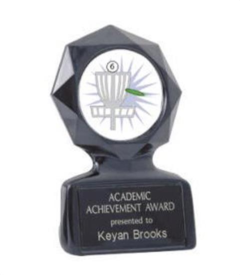 Black Star Frisbee Trophy