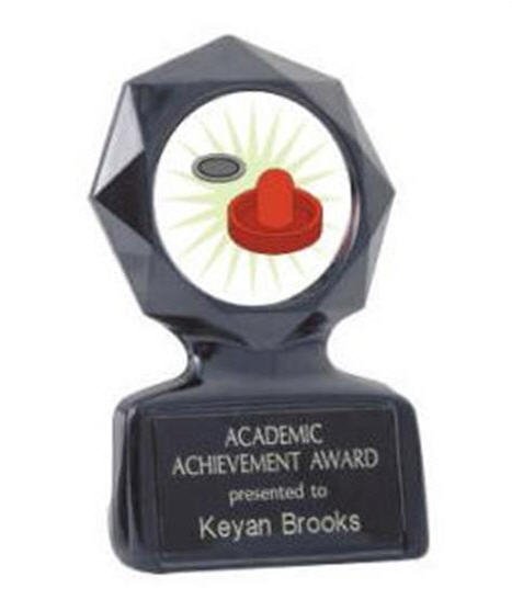 Air Hockey Black Star Trophy