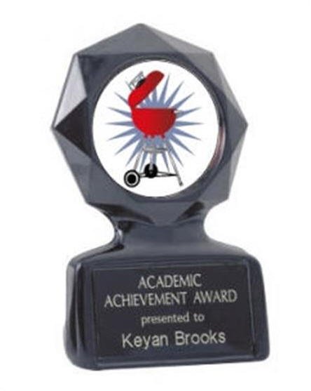 Barbecue Cook Off Black Star Trophy