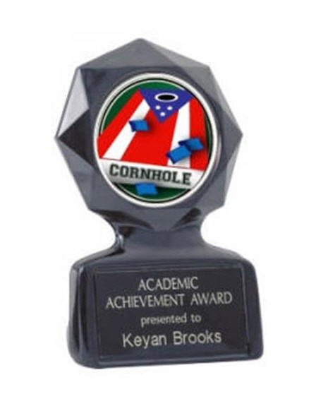 Cornhole Black Star Trophy