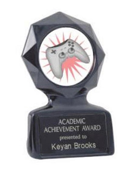 Video Game Black Star Trophy