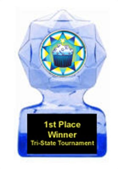 Cupcake Blue Star Award