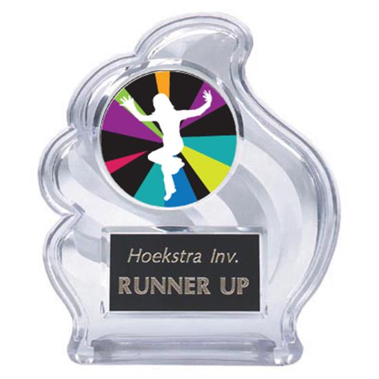 Just Dance Wii Sculpted Wave Trophy