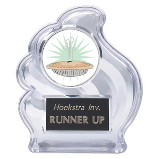 Pie Bake Off Sculpted Wave Trophy