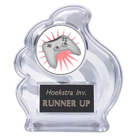 Video Game Sculpted Wave Trophy