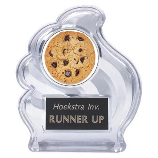 Sculpted Wave Cookie Bake Off Trophy