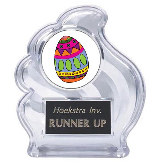 Easter Sculpted Wave Trophy