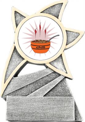 Chili Cook Off Jazz Star Trophy