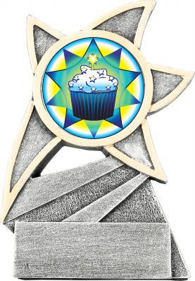 Cupcake Jazz Star Trophy