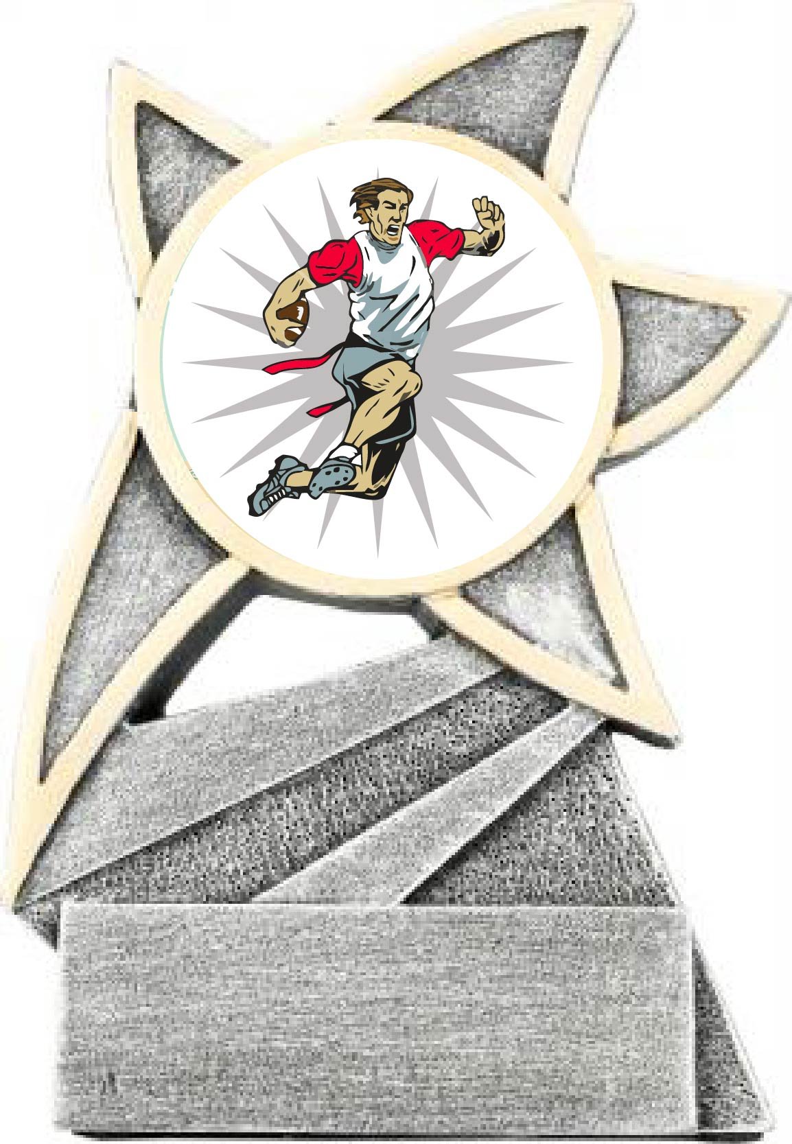 Flag Football Jazz Star Trophy