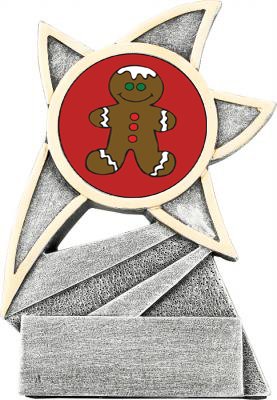 Gingerbread Man Jazz Star Trophy