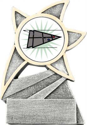 Floor Shuffleboard Jazz Star Trophy