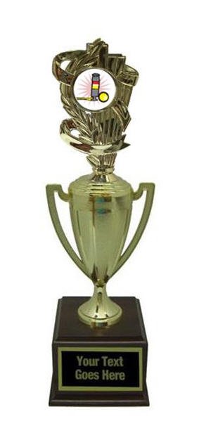 Ring A Pin Gold Cup Trophy