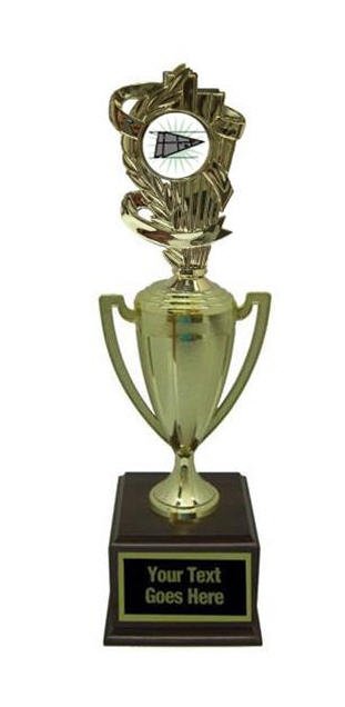 Shuffleboard Gold Cup Trophy