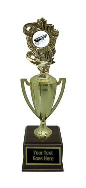 Table Shuffleboard Gold Cup Trophy