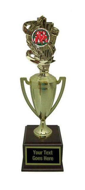 Ugly Christmas Sweater Gold Cup Trophy