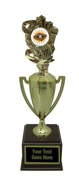 Washer Toss Gold Cup Trophy