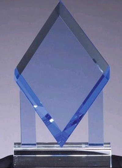 Blue Diamond Crystal Award