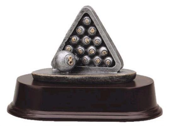 Billiards Rack Trophy