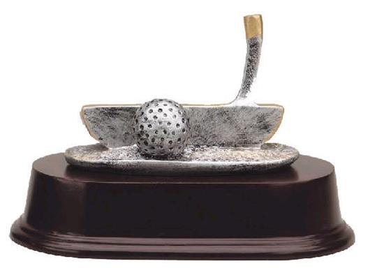 Golf Club Putter Trophy