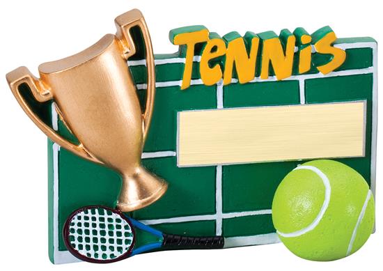 Tennis Winners Cup Resin Trophy