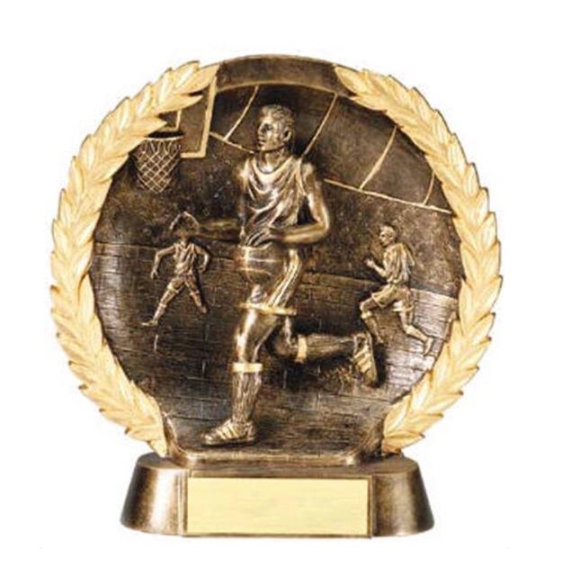 Male Basketball Trophy 7 1/2 Inch