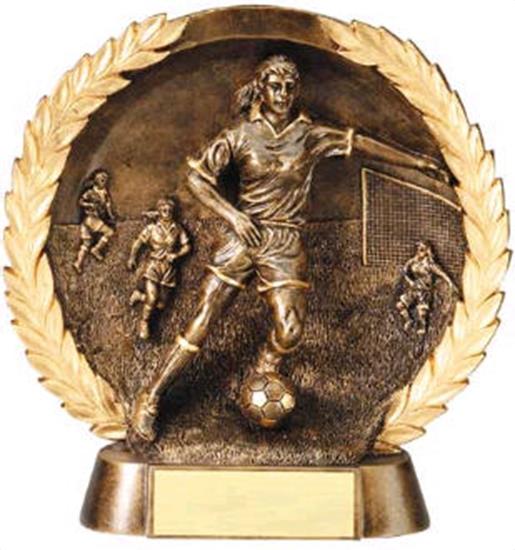 Female Soccer Trophy 7 1/2 Inch
