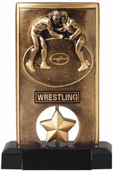 Wrestling Spinning Trophy