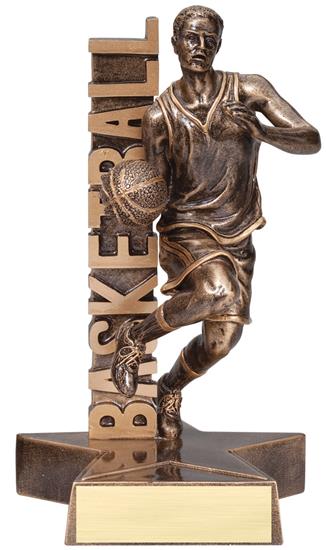 Basketball Male Player Billboard Trophy