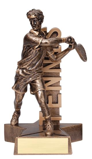 Male Tennis player Billboard Trophy