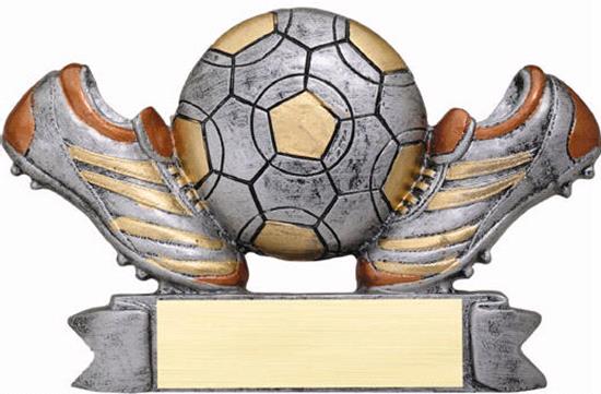 Colored Soccer Trophy