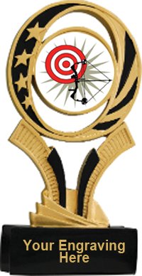 Archery Midnite Star Resin Trophy