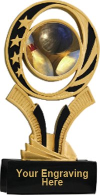 Bowling Midnite Star Resin Trophy