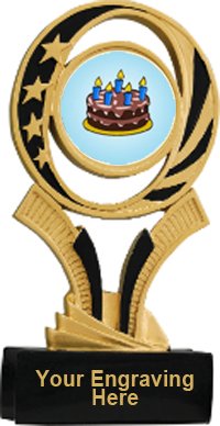 Cake Decorating Midnite Star Resin Trophy