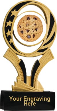 Cookie Bake Off Midnite Star Resin Trophy