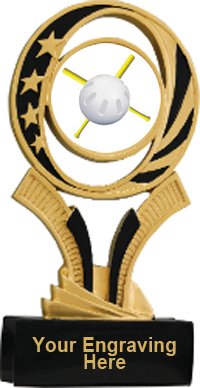 Wiffle Ball Midnite Star Resin Trophy