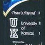 Free Standing Blue Acrylic Award