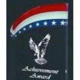 Star and Stripes Acrylic Award