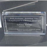 Rectangle Crystal Paperweight