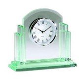 Jade Glass Clock Q404